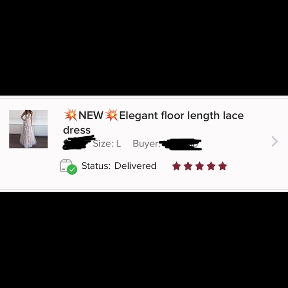 (Last 1 not restocking) Elegant floor length dress - Picture 3 of 10